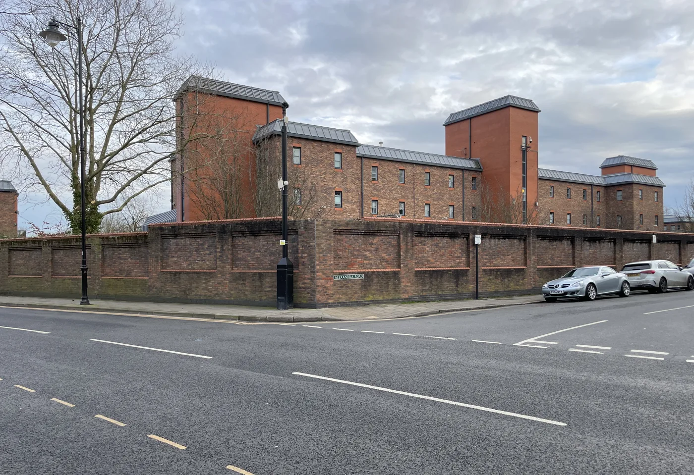 Victoria Barracks on Alexandra Road, Windsor. Most pupils at Alexander First School come from service families.