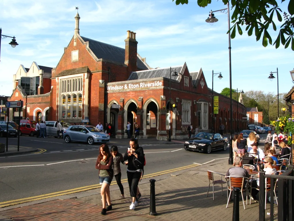Windsor and Eton Riverside, the South Western Railway terminus with the direct but slower run to Waterloo